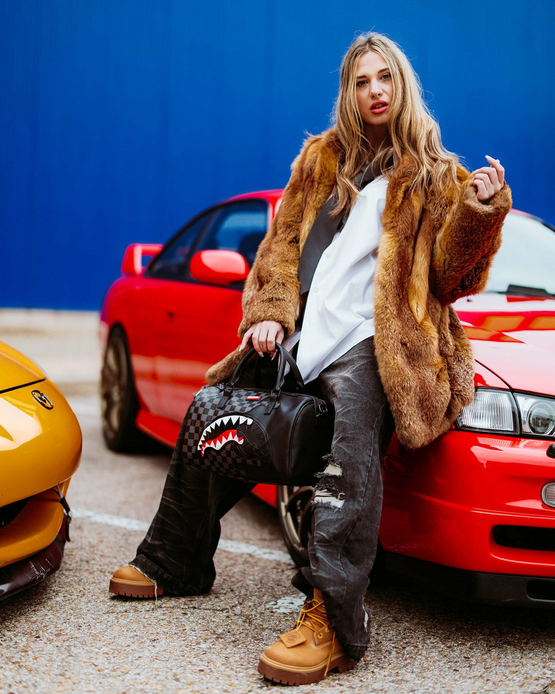 Sprayground SPEED SHARK SIDE SWIPE MINI DUFFLE