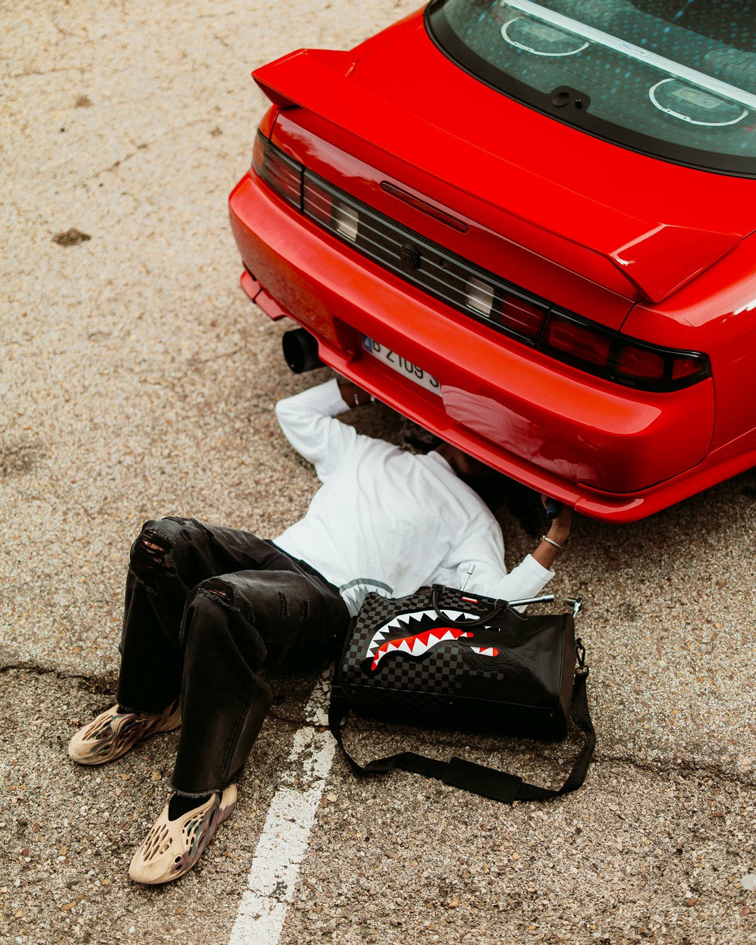 Sprayground SPEED SHARK SIDE SWIPE DUFFLE