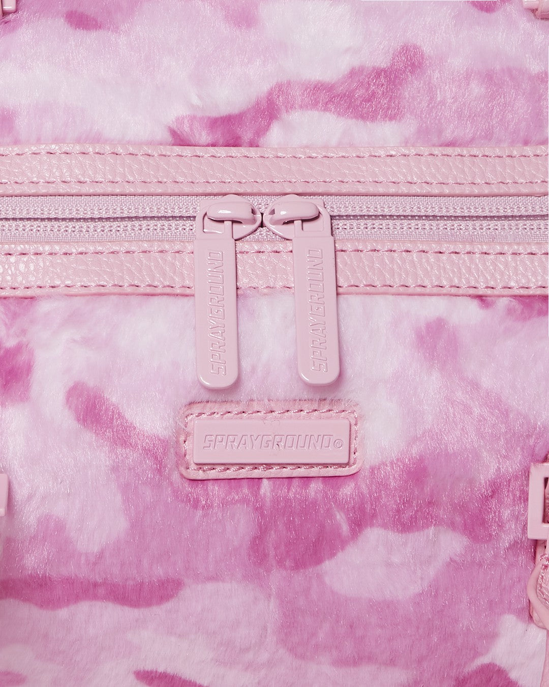 Sprayground FURRROCIOUS IN PINK MINI DUFFLE