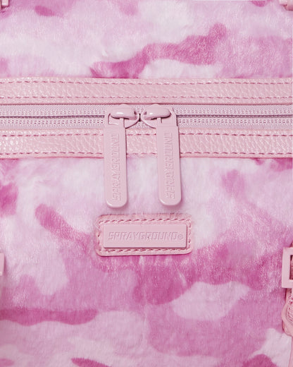 Sprayground FURRROCIOUS IN PINK MINI DUFFLE
