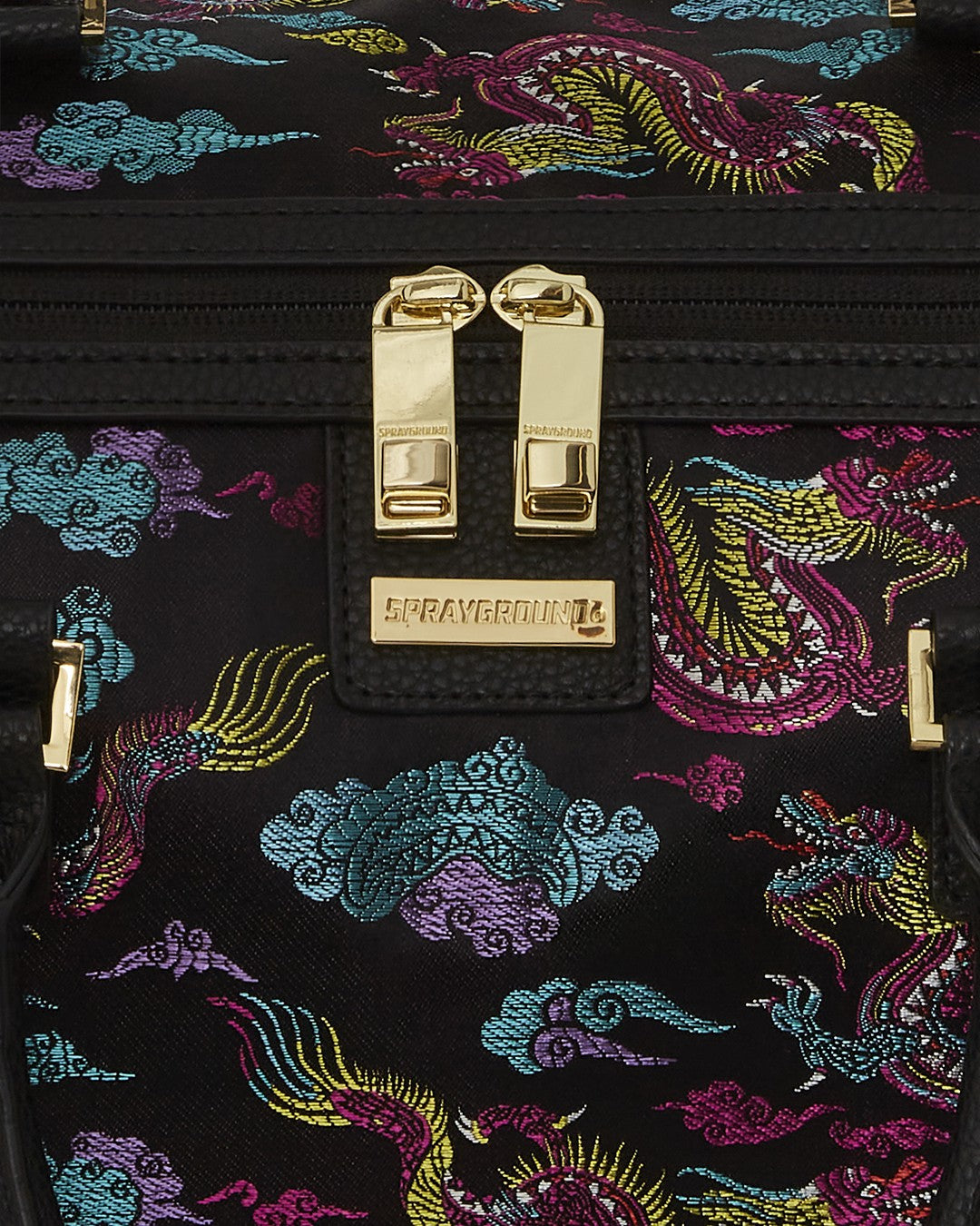 Sprayground EMBROIDERED DRAGONS DUFFLE