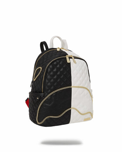 Sprayground LEVELED UP SPLIT QUILT SHARK SAVAGE BACKPACK