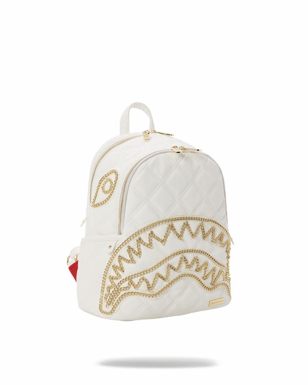 Sprayground RIVIERA LE BLANC GOLD CHAIN SHARK SAVAGE BACKPACK