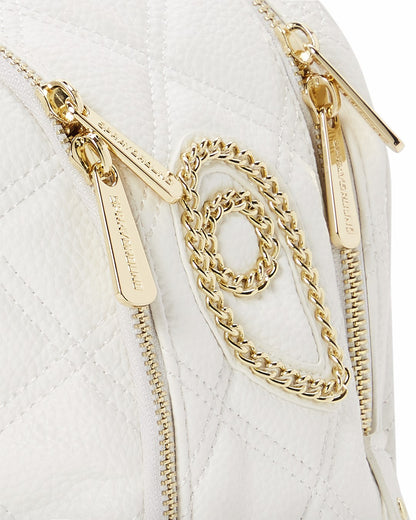 Sprayground RIVIERA LE BLANC GOLD CHAIN SHARK SAVAGE BACKPACK