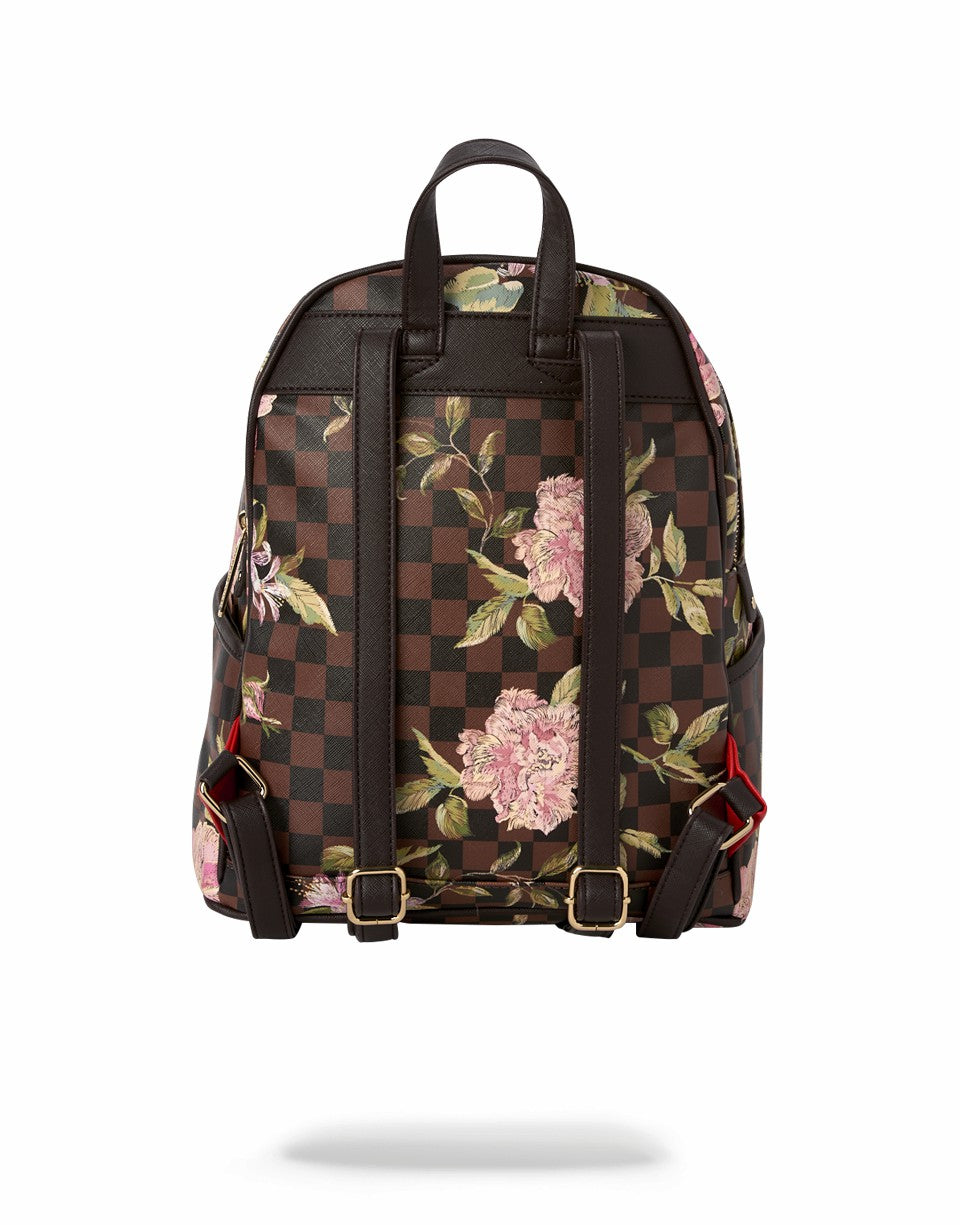 Sprayground SHARKFLOWER SAVAGE BACKPACK (SMALLER MORE ELEGANT BACKPACK)