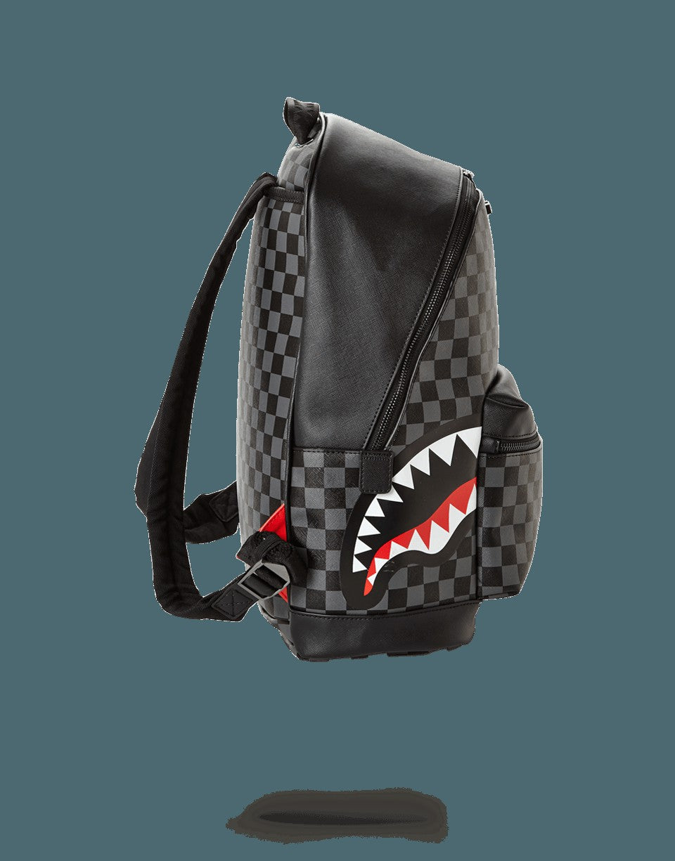 Sprayground SHARKS IN PARIS (BLACK CHECKERED EDITION)