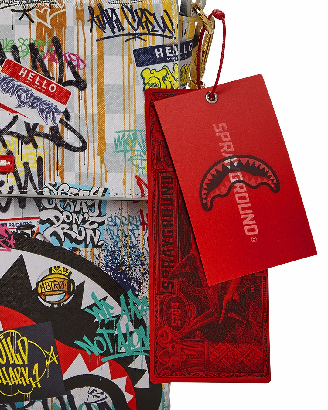 Sprayground CREATE ANOTHER DAY MESSENGER SLING