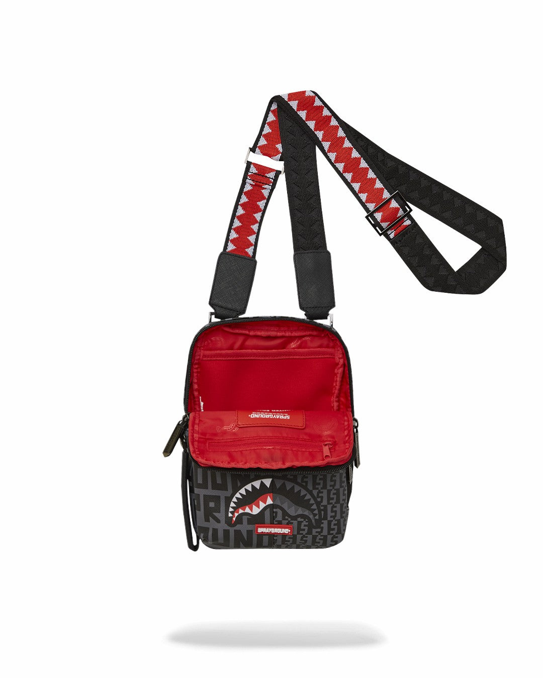 Sprayground SHARKFINITY STEALTH PILOT MESSENGER SLING BAG