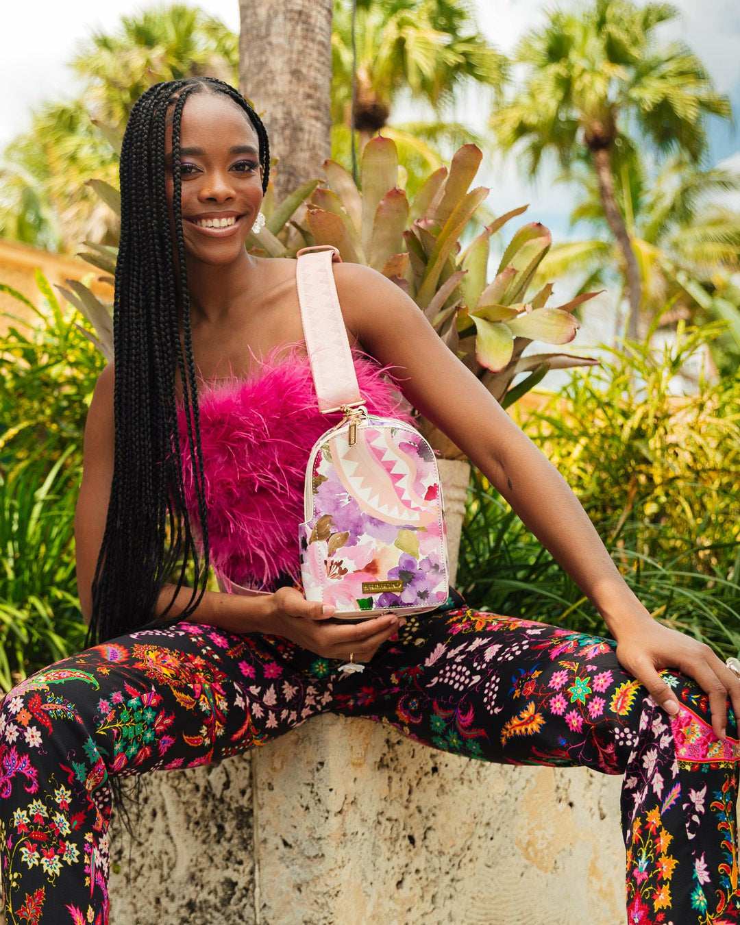Sprayground BOTANIC VILLA CHILLA BACKPACK SLING
