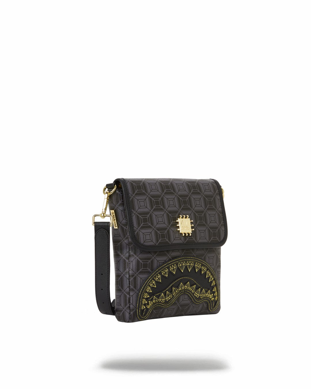 Sprayground OBSIDIAN STUNNER A.i.6 SANDFLOWER COLLAB LARGE SLING