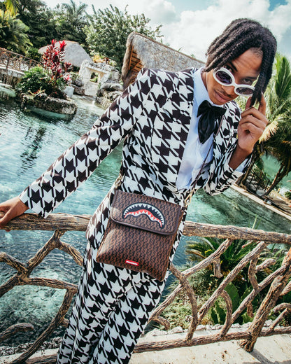 Sprayground CASHIN CHECKS SHOULDER BAG