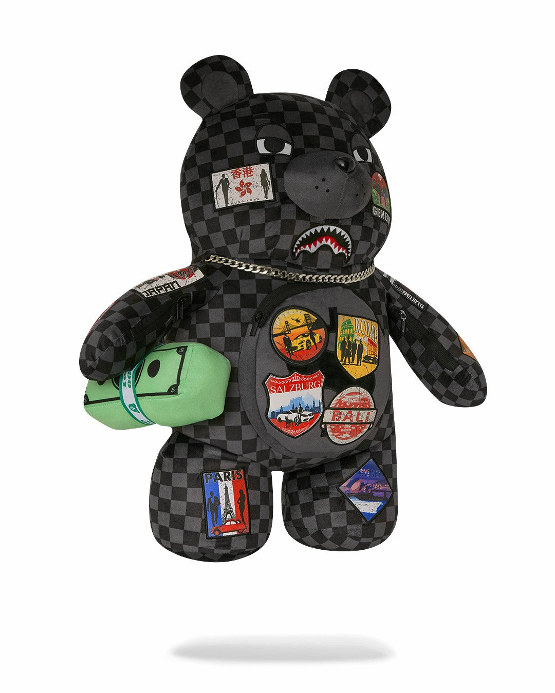 Sprayground GLOBAL MOGUL UNLIMITED MILES MONEYBEAR TEDDYBEAR BACKPACK