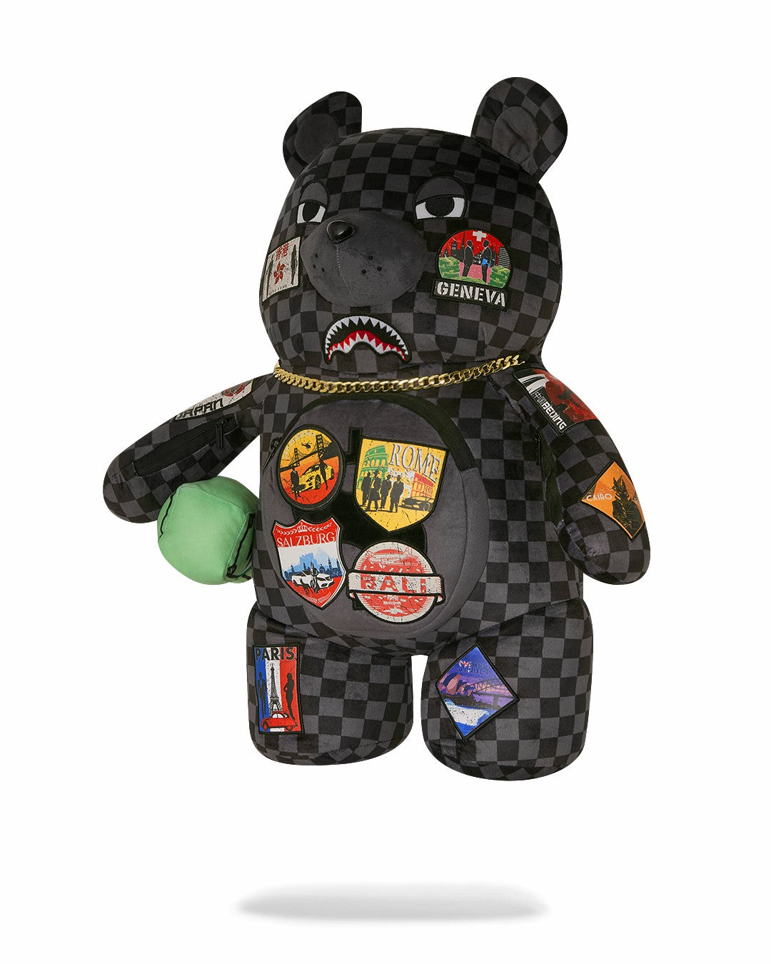 Sprayground GLOBAL MOGUL UNLIMITED MILES MONEYBEAR TEDDYBEAR BACKPACK