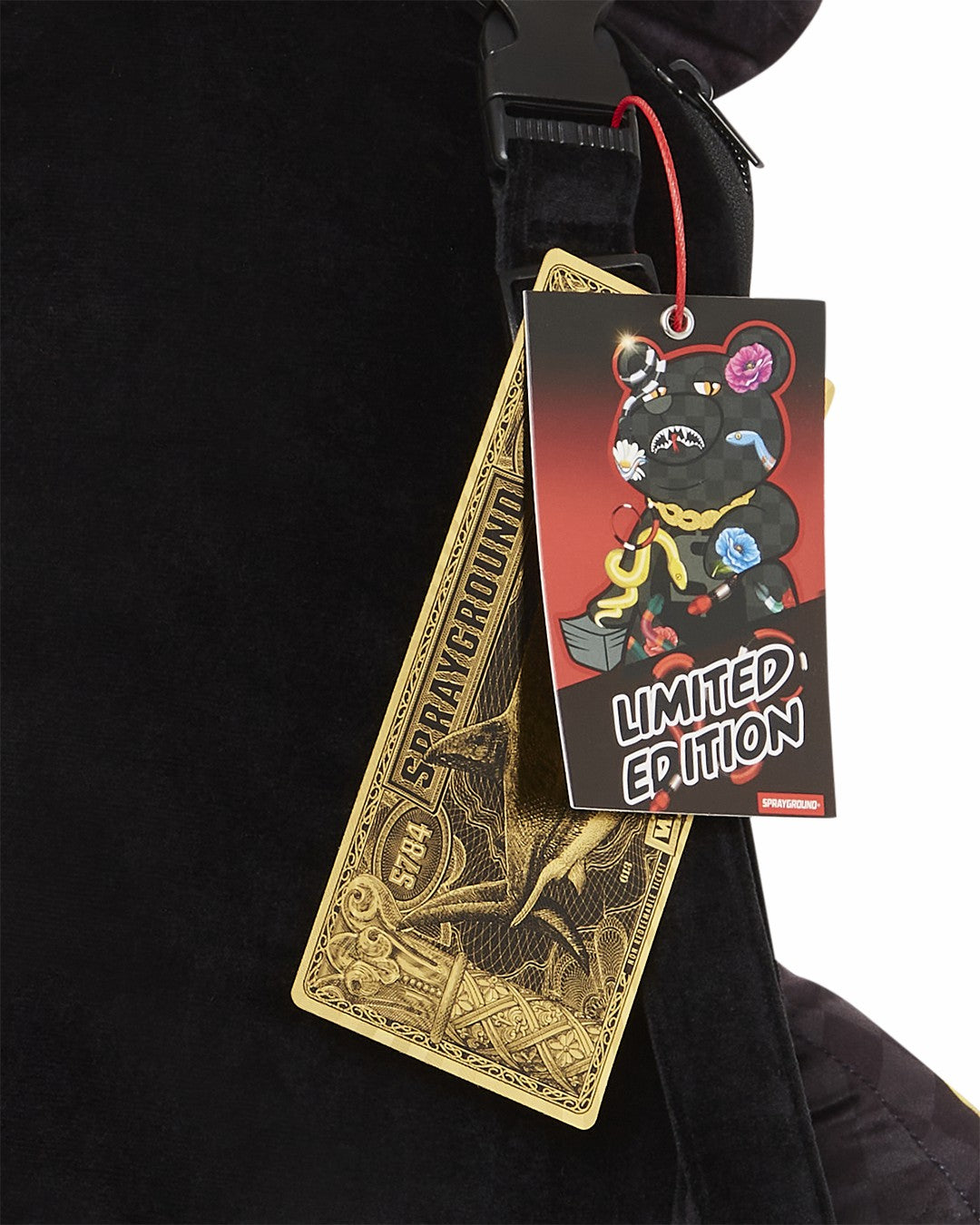 Sprayground JARDIN D'EDEN MONEYBEAR TEDDYBEAR BACKPACK