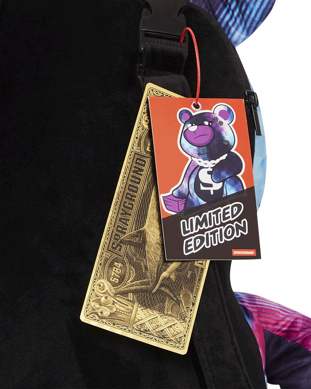 Sprayground SHARKCLUB ELECTRONICA MONEYBEAR TEDDYBEAR BACKPACK