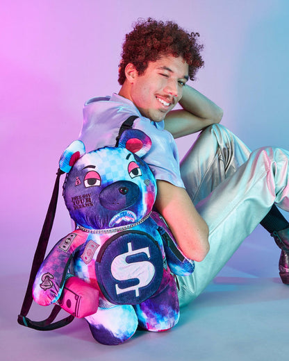 Sprayground SHARKCLUB ELECTRONICA MONEYBEAR TEDDYBEAR BACKPACK