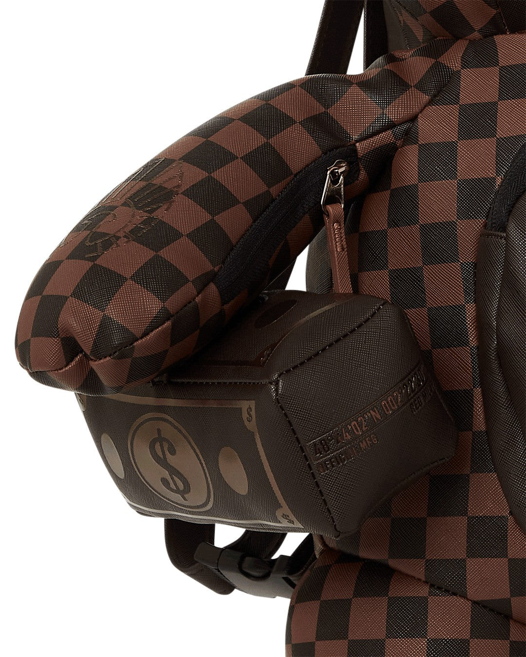 Sprayground CHECKMATE ROYALE MONEYBEAR TEDDYBEAR BACKPACK