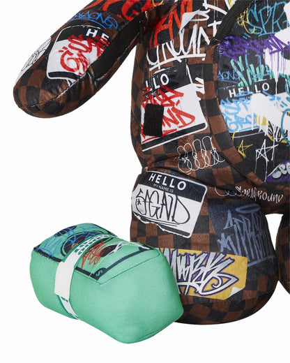 Sprayground SHARKS IN PARIS THE RIZZ MONEYBEAR TEDDYBEAR BACKPACK