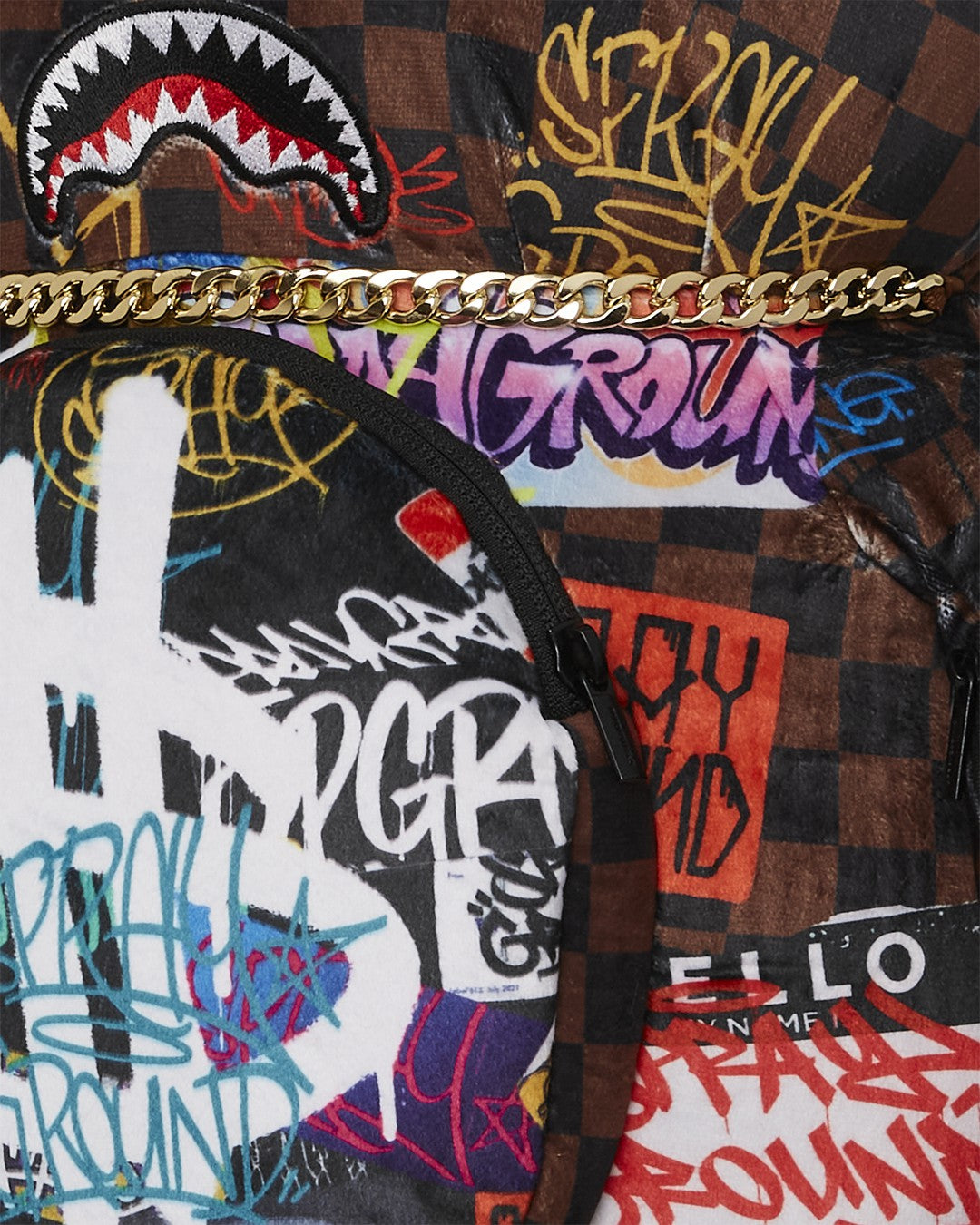 Sprayground SHARKS IN PARIS THE RIZZ MONEYBEAR TEDDYBEAR BACKPACK