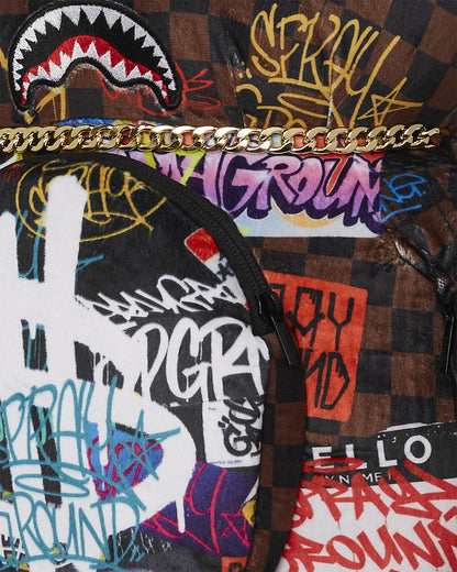 Sprayground SHARKS IN PARIS THE RIZZ MONEYBEAR TEDDYBEAR BACKPACK