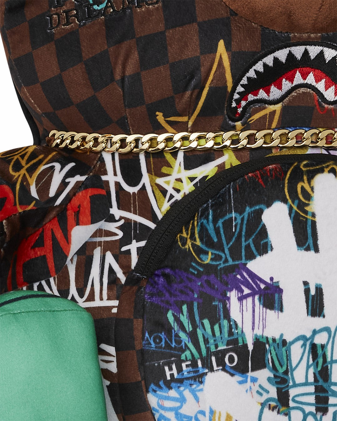Sprayground SHARKS IN PARIS THE RIZZ MONEYBEAR TEDDYBEAR BACKPACK