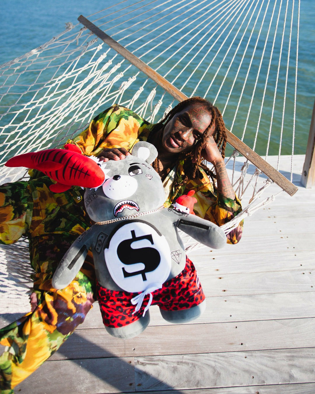 Sprayground SHARK FRIENDS MONEYBEAR TEDDYBEAR BACKPACK