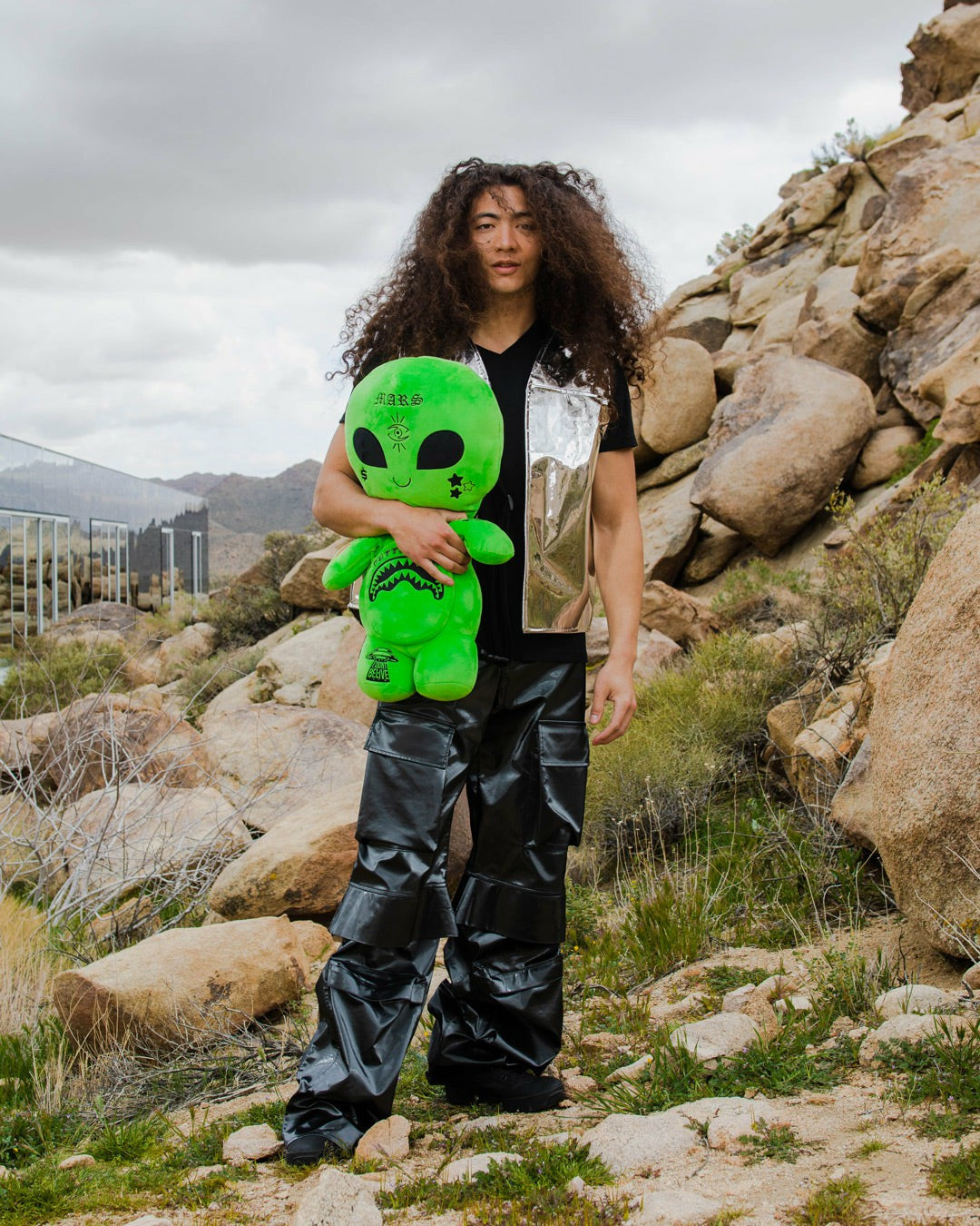 Sprayground ALIEN PLUSH BACKPACK