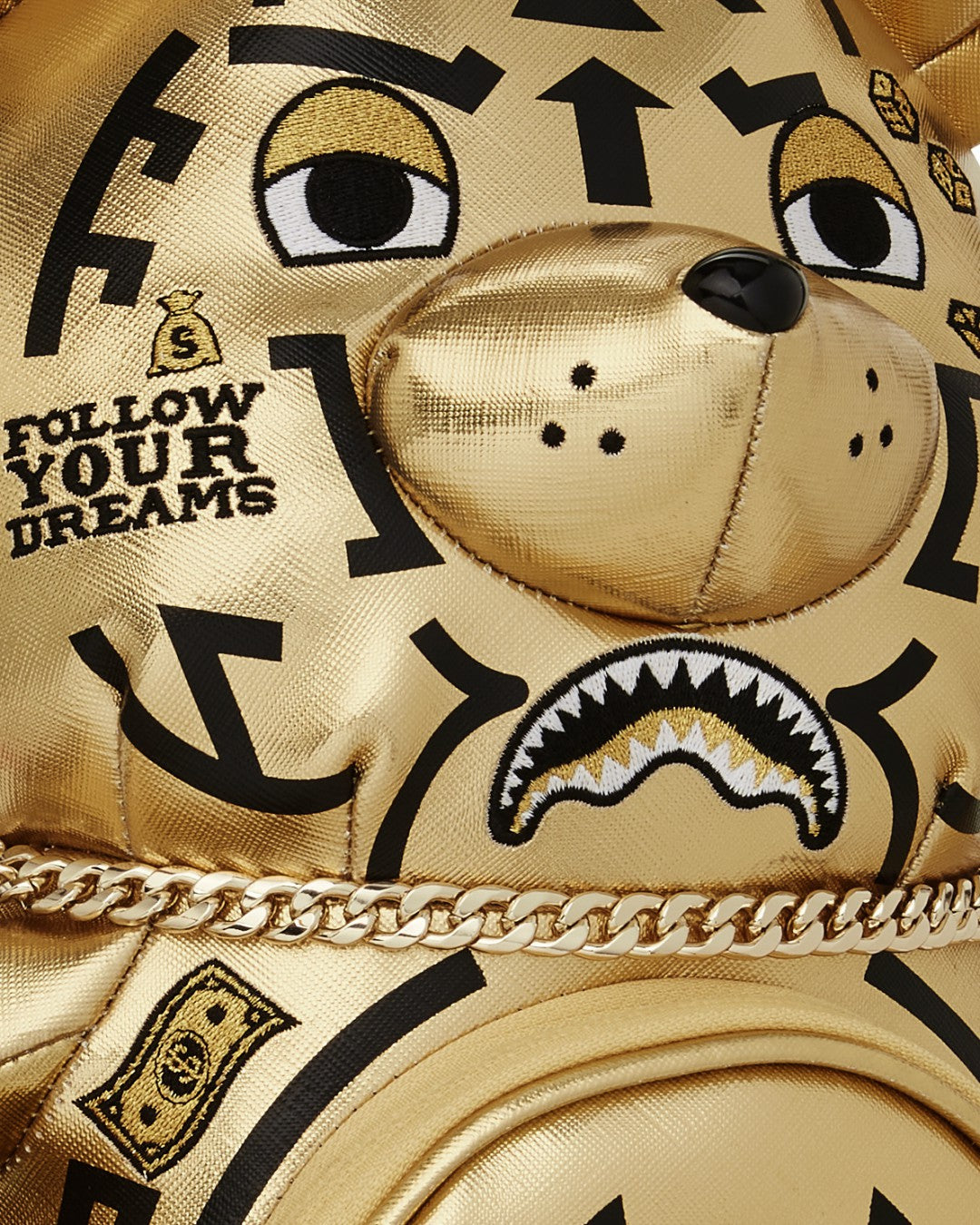 Sprayground A.I.8 AFRICAN INTELLIGENCE PATH TO THE FUTURE II MEDIUM MONEYBEAR TEDD