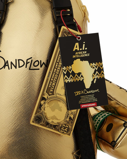 Sprayground A.I.8 AFRICAN INTELLIGENCE PATH TO THE FUTURE II MEDIUM MONEYBEAR TEDD
