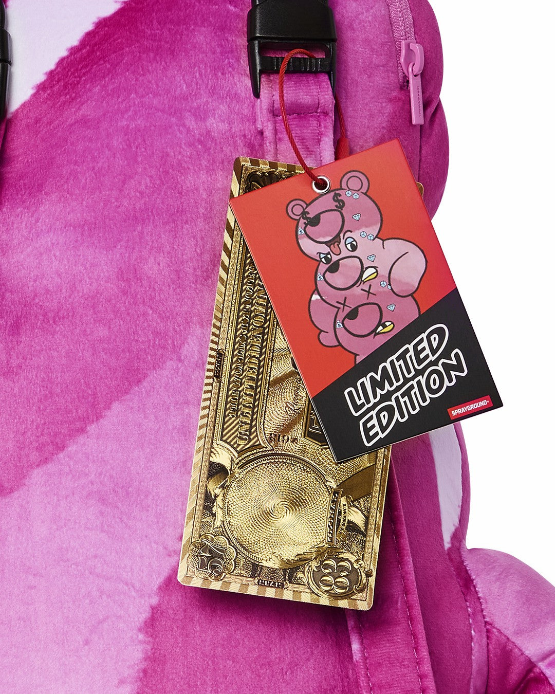 Sprayground THE 3 HEADED BEAR PLUSH TEDDYBEAR BACKPACK