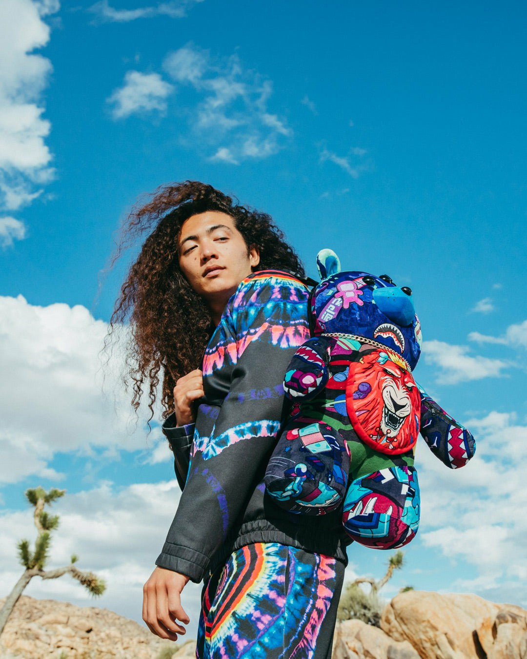 Sprayground ASTRO TWILIGHT MONEYBEAR TEDDYBEAR BACKPACK