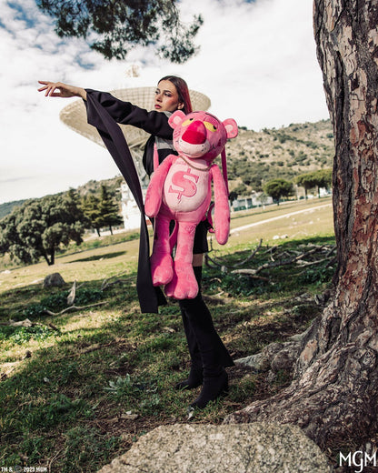 Sprayground PINK PANTHER UP TO NO GOOD TEDDY BEAR BACKPACK