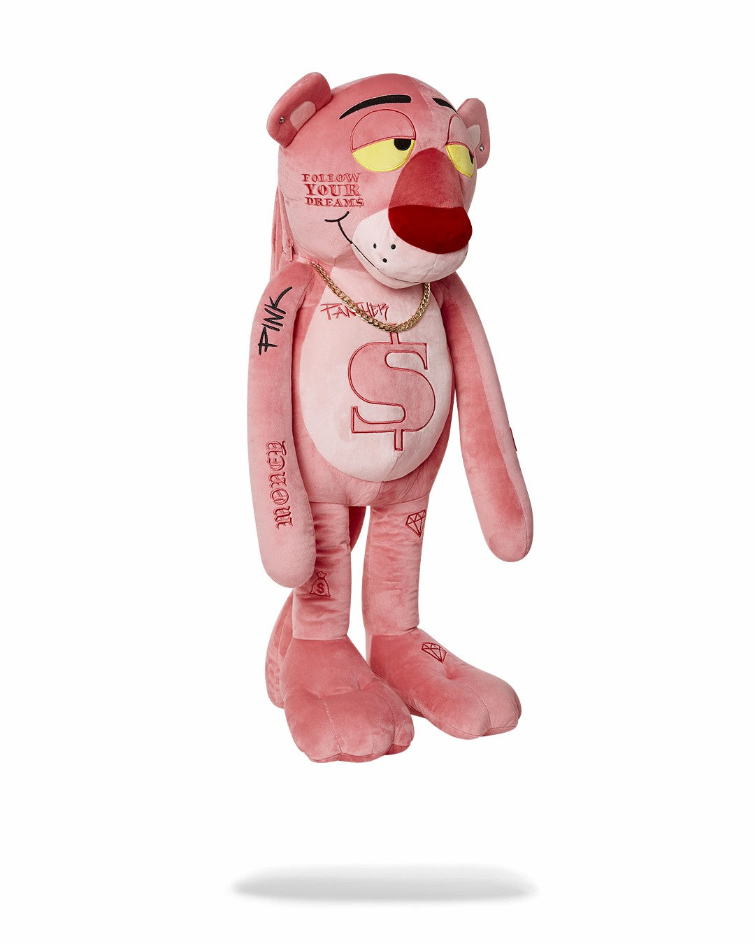 Sprayground PINK PANTHER UP TO NO GOOD TEDDY BEAR BACKPACK