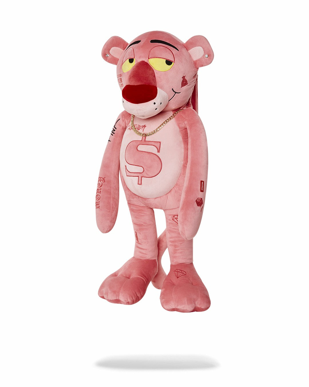 Sprayground PINK PANTHER UP TO NO GOOD TEDDY BEAR BACKPACK
