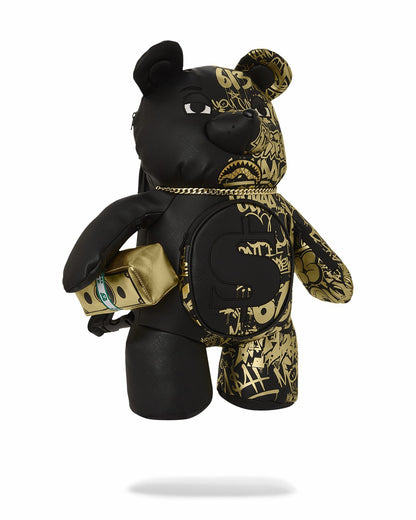Sprayground HALF GRAFF GLIDE MONEYBEAR TEDDYBEAR BACKPACK
