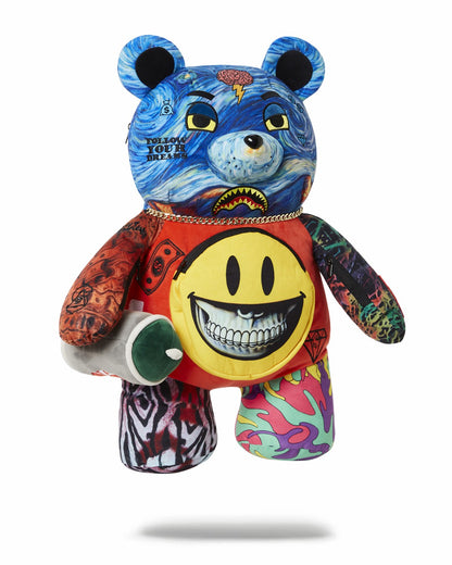 Sprayground VILLAIN MONEY BEAR TEDDYBEAR RON ENGLISH EDITION BACKPACK