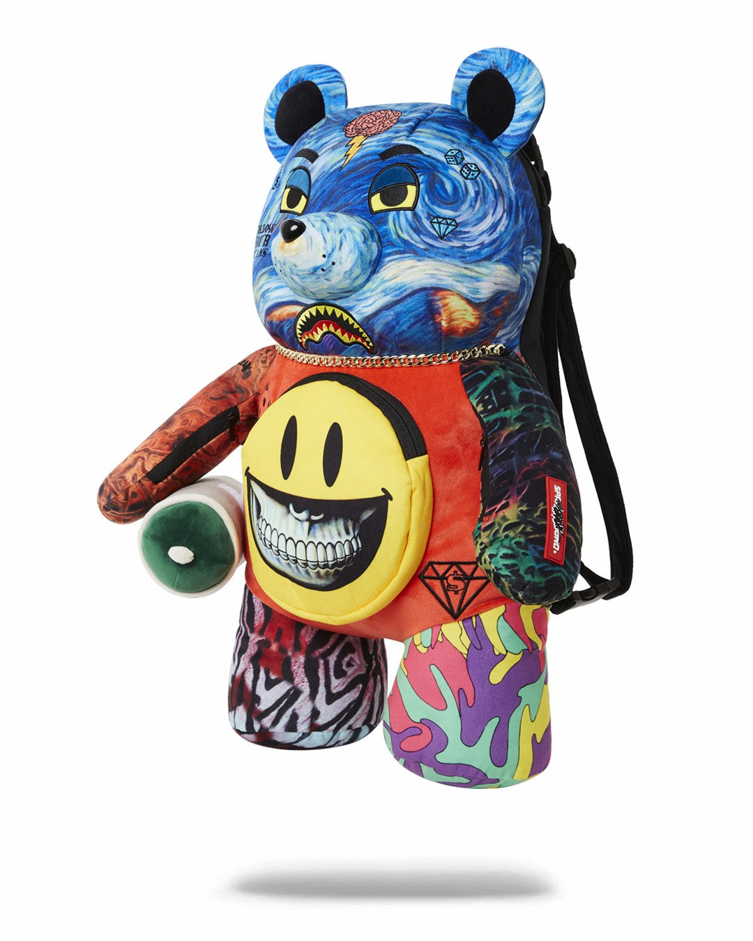 Sprayground VILLAIN MONEY BEAR TEDDYBEAR RON ENGLISH EDITION BACKPACK