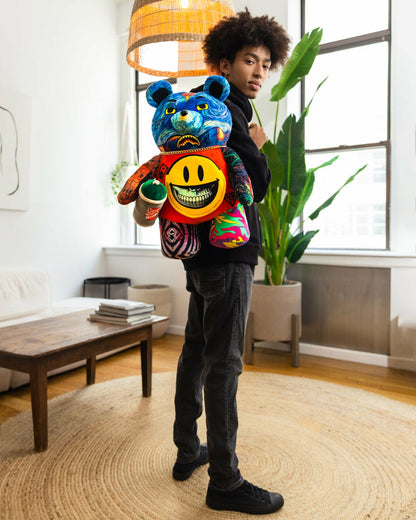 Sprayground VILLAIN MONEY BEAR TEDDYBEAR RON ENGLISH EDITION BACKPACK
