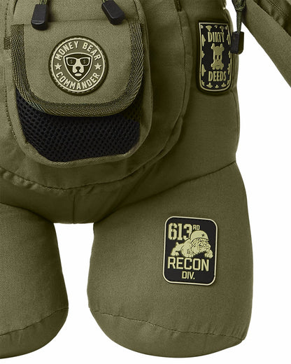 Sprayground SPECIAL OPS FULL THROTTLE MONEYBEAR TEDDYBEAR BACKPACK