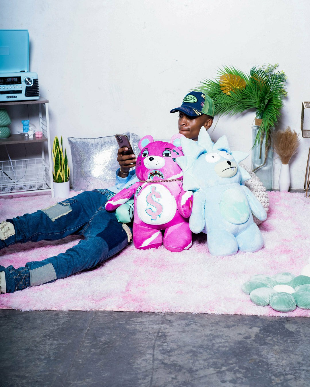 Sprayground TEDDY RICK MONEYBEAR TEDDYBEAR BACKPACK