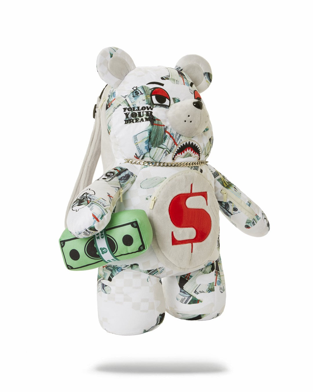 Sprayground FEROCIOU$ MONEYBEAR TEDDYBEAR BACKPACK