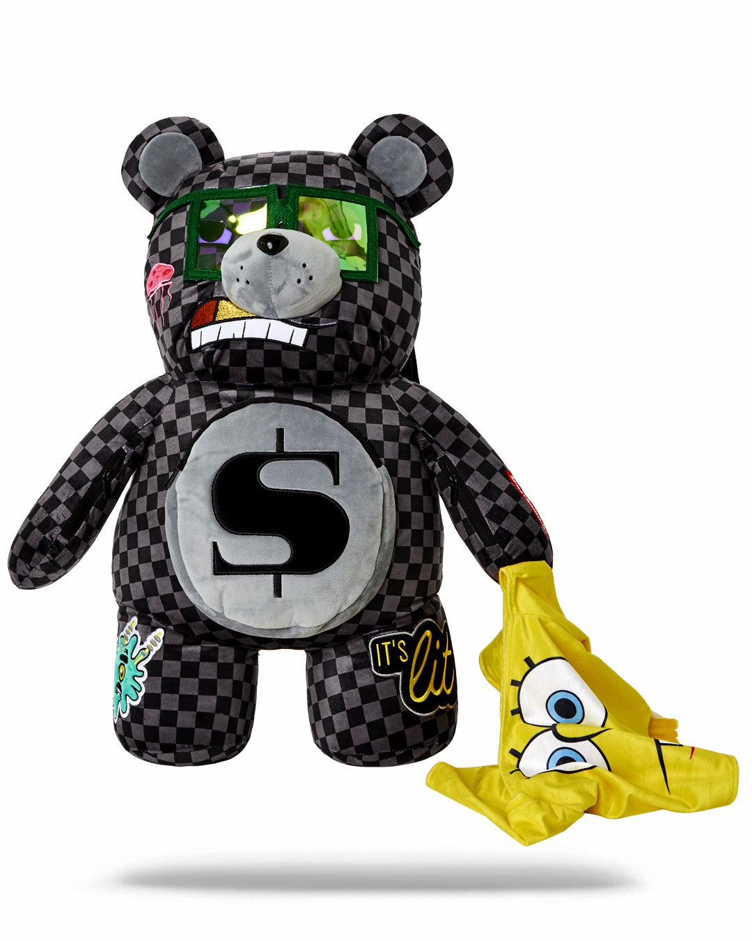 Sprayground SPONGEBOB MONEYBEAR TEDDYBEAR BACKPACK