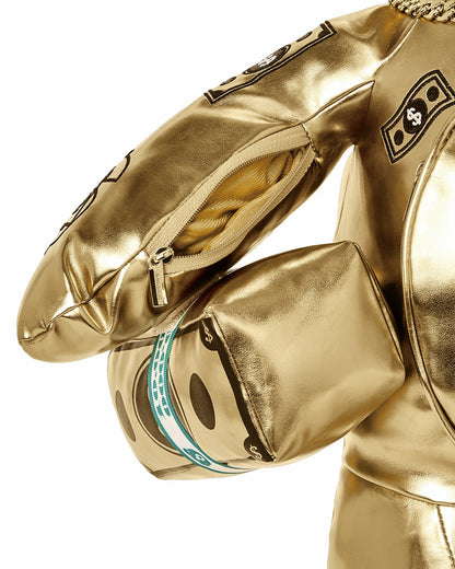 Sprayground GOLD RUSH MONEYBEAR TEDDYBEAR BACKPACK