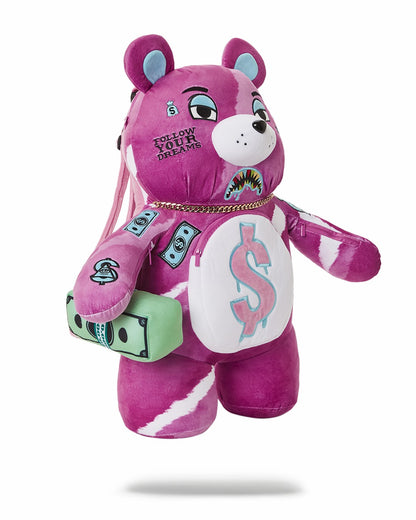 Sprayground PINK PUNK MONEYBEAR TEDDYBEAR BACKPACK