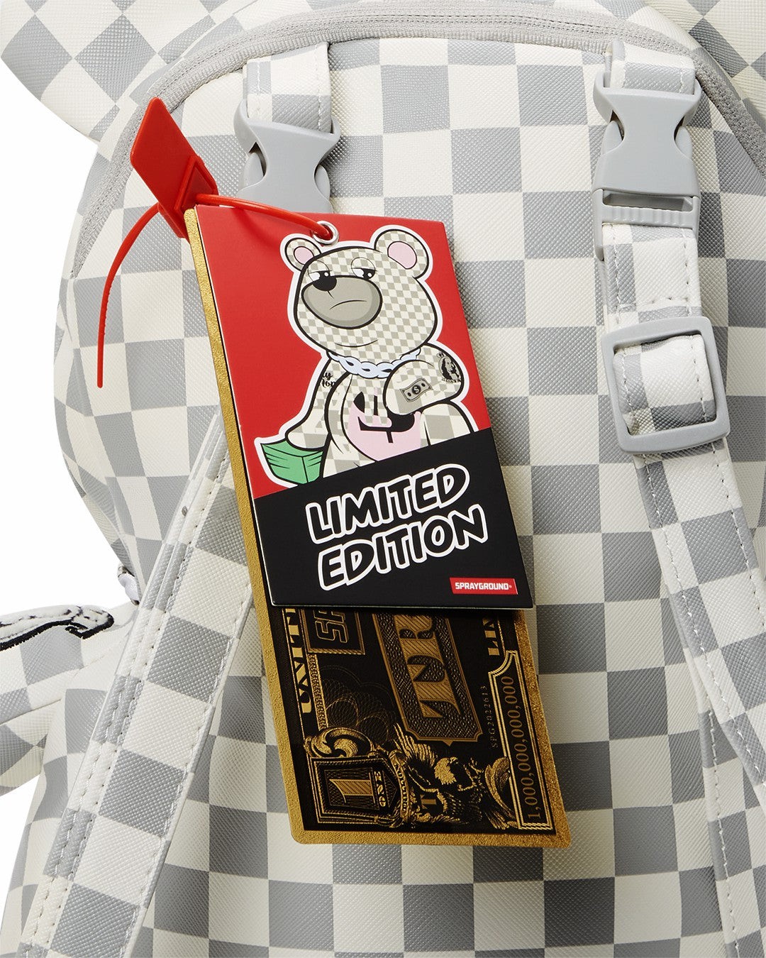 Sprayground XTC LA PALAIS MEDIUM MONEYBEAR TEDDYBEAR BACKPACK