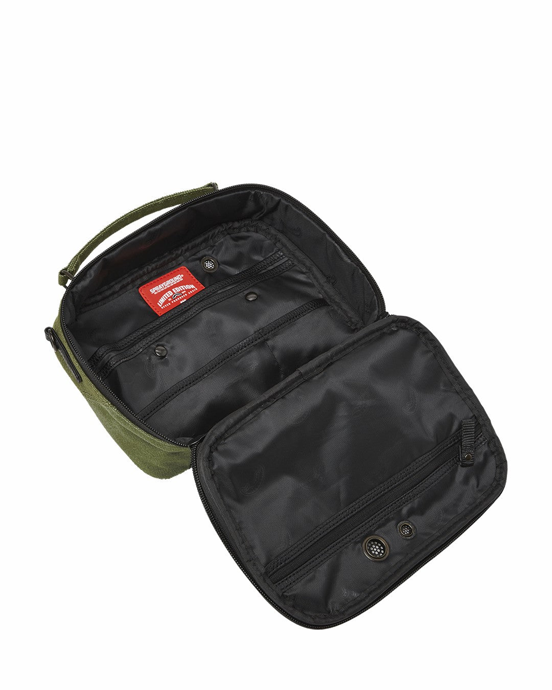 Sprayground SPECIAL OPS OPERATION SUCCE$$ BRICKSIDE TOILETRY MESSENGER BAG