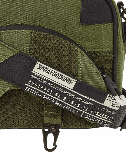 Sprayground SPECIAL OPS OPERATION SUCCE$$ BRICKSIDE TOILETRY MESSENGER BAG