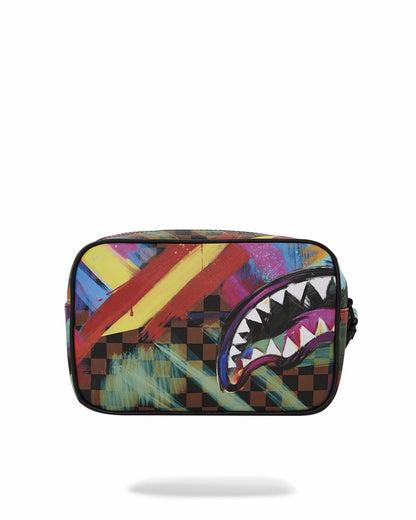 Sprayground SHARKS IN PARIS CITY STREAKS TOILETRY BAG