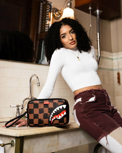 Sprayground SHARKS IN PARIS VANQUISH TOILETRY BAG