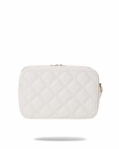 Sprayground RIVIERA LE BLANC GOLD CHAIN SHARK TOILETRY BAG